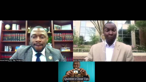 Quintin's Close-Ups interview with Marvin Pendarvis