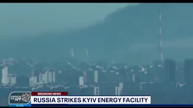 RUSSIA STRIKES KYIV ENERGY FACILITY