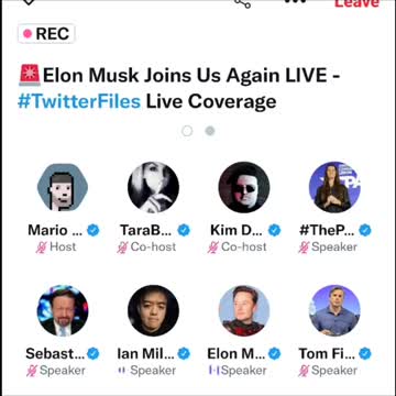 Musk tells 100,000 people that he’s not suicidal... #TwitterFiles