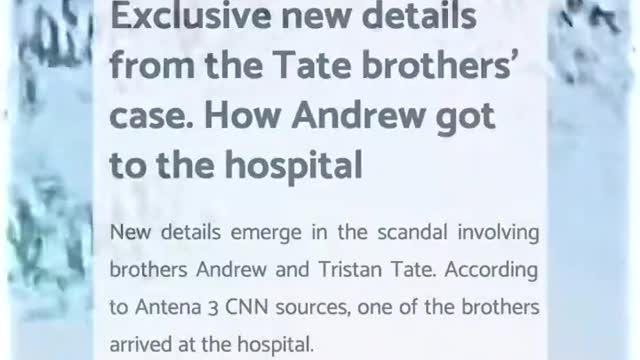 Andrew Tate is avoiding prison at all costs: invoking some medical problems