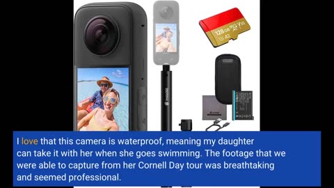 Insta360 X3 - Waterproof 360° Action Camera