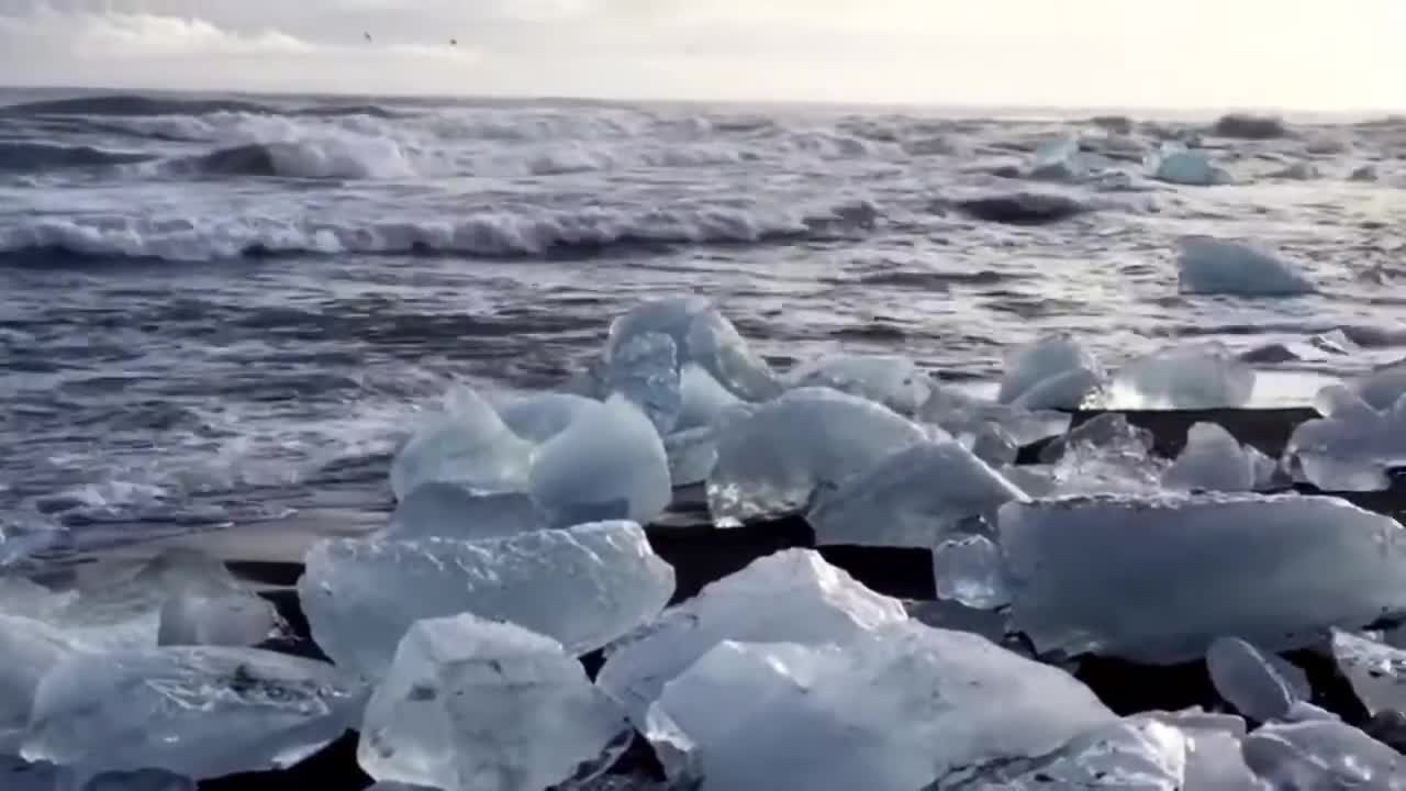 Iceland’s Diamond Beach