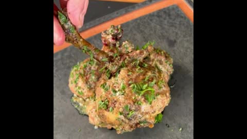 Lemon pepper lollipop chicken for a fancy and delicious meal