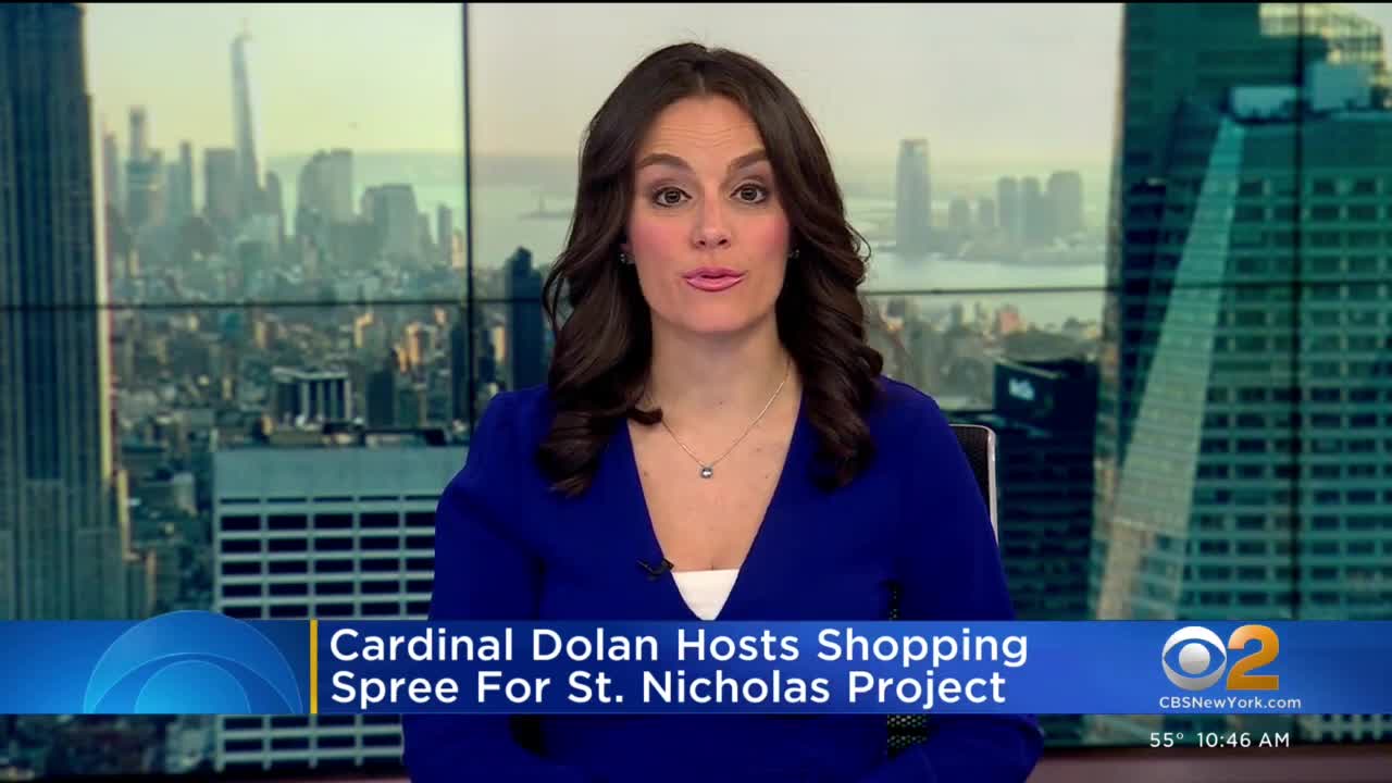 Cardinal Dolan hosting shopping spree for St. Nicholas Project