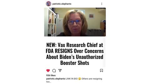 Vax Research Chief at FDA Resigns