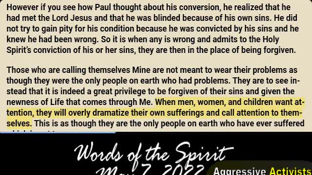 Words of the Spirit | May 7 2022