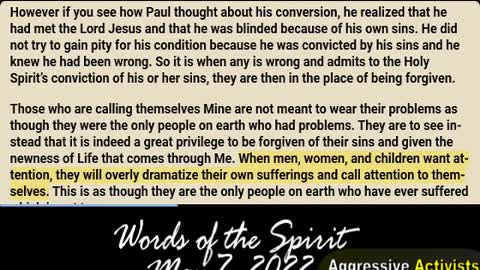 Words of the Spirit | May 7 2022