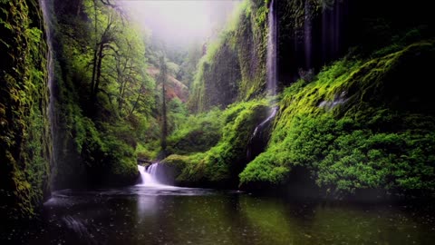 Waves _ Nature _ Forest _ Waterfall _ Drone _ Free HD Videos -