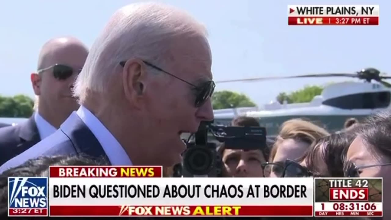 To get Biden to answer questions it has to be young women screaming questions in his ear?