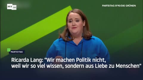 Ricarda Lang: "Wir machen Politik nicht, weil wir so viel wissen...