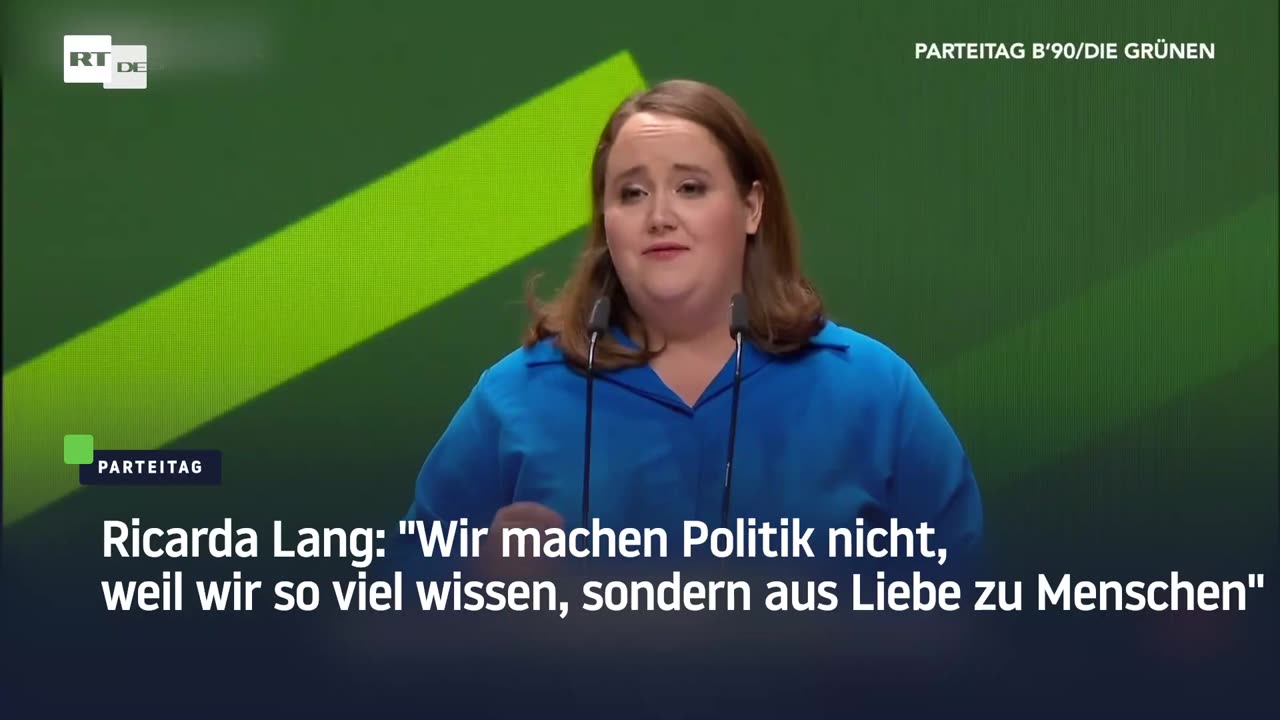 Ricarda Lang: "Wir machen Politik nicht, weil wir so viel wissen...