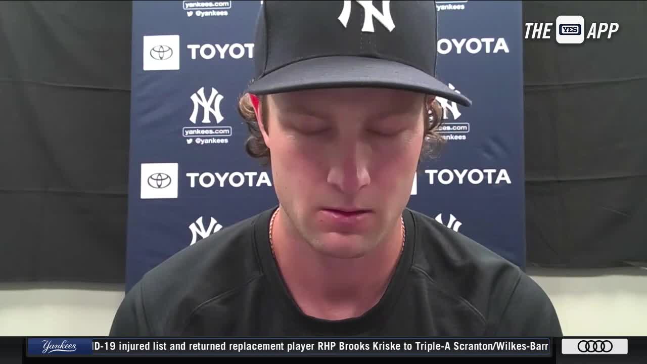 Gerrit Cole discusses how he's feeling upon return from COVID-19