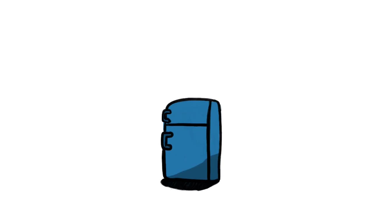 Fridge Burst (Pencil2D Animation)