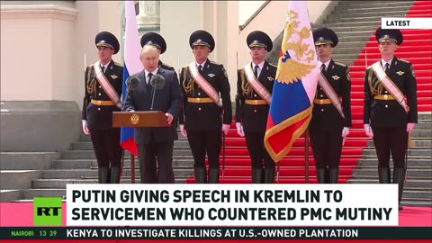 27.06.23 ❗️President Putin’s Full Speech To Servicemen Who Countered PMC Mutiny