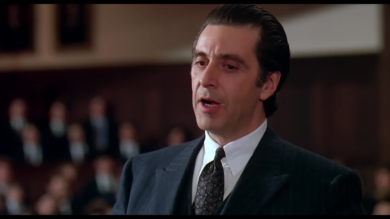 Al Pacino Motivational Speech | Scent of a woman