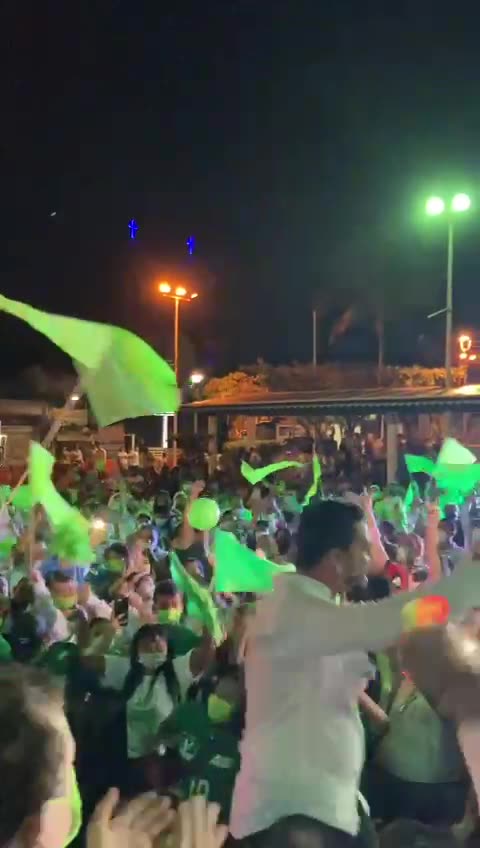 Arranque de campaña: Luis Munguía sorprendió con una masiva convocatoria