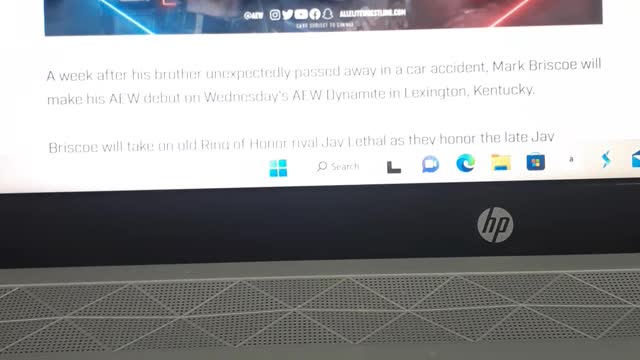 MARK BRISCOR CLEARED FOR AEW TV