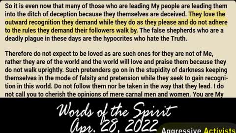 Words of the Spirit • Apr 28 2022