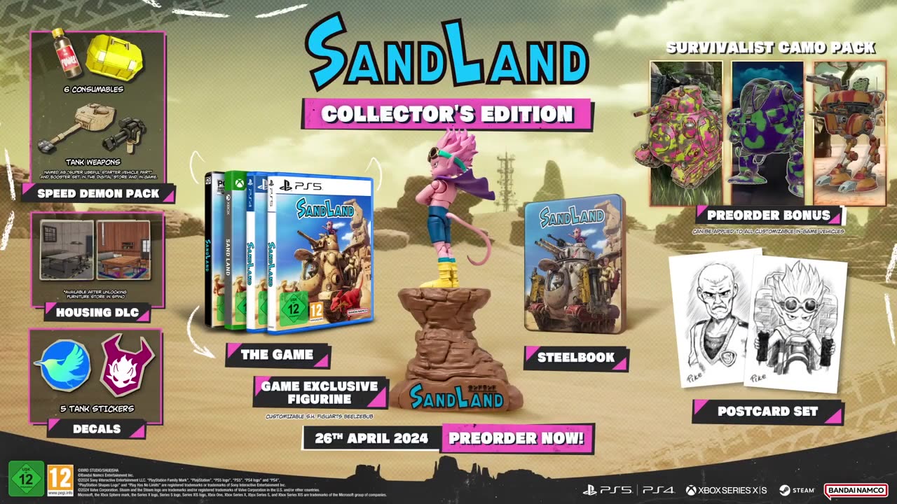 Sand Land - Official Demo Trailer