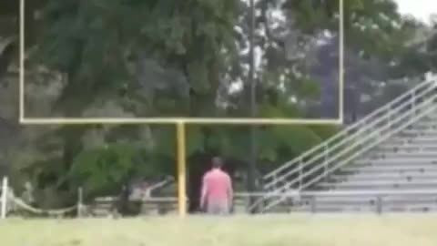 Things higher that your line of site disappear from the bottom up because of how our eyes work.