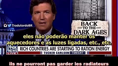 Tucker Carlson de Fox News explique le manque d'energie en Europe