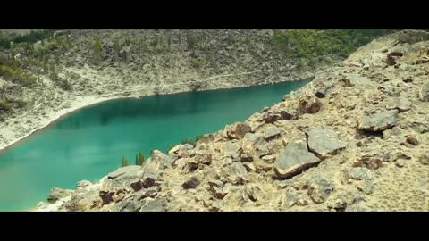 Drone Aerial View shows the real Beauty Of Pakistan