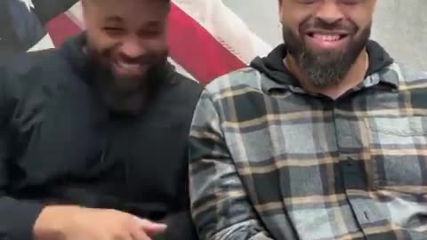 The Hodge Twins show their support for Candace Owens