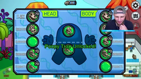 I'm a Dinosaur in Among Us