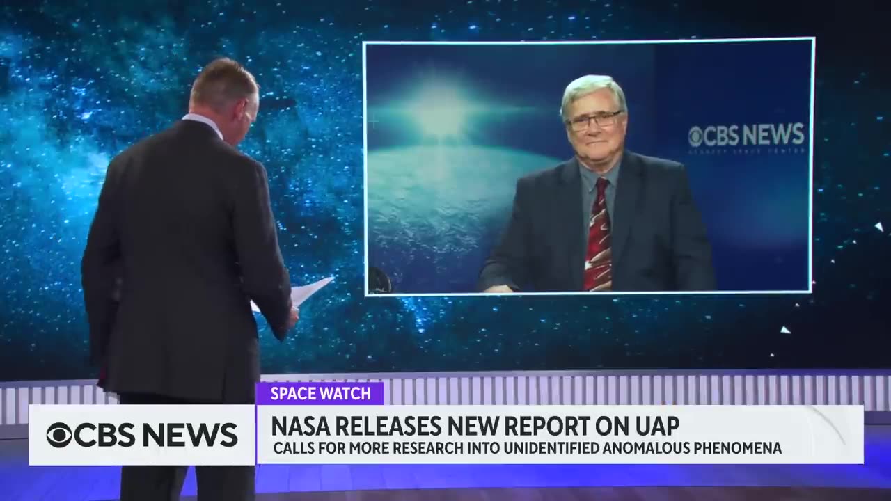 NASA New conference on UFO report