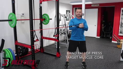 Band Pallof Press