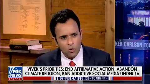 Tucker Asks Vivek Ramaswamy: ‘What Will Your Presidential Campaign Entail?’