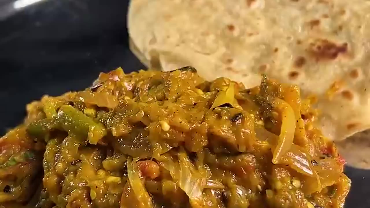 Baingan Bharta Asmr #shorts