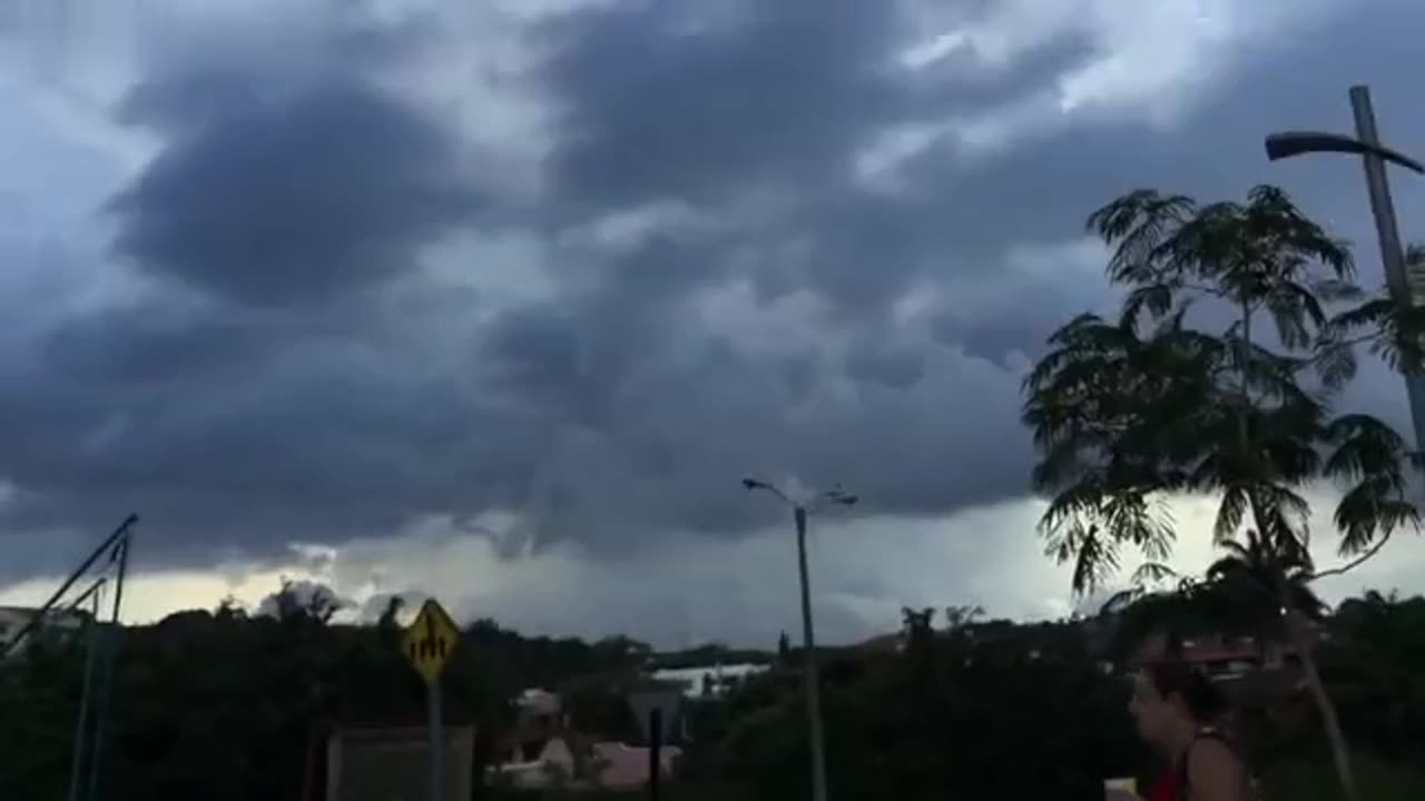 The sky over Costa Rica