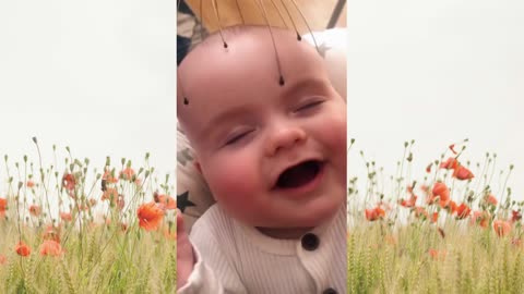 a new happy baby