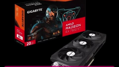 Gigabyte AMD Radeon RX 7900 XT 20GB Graphics Card £583.13 w/code. 🔥🔥👇