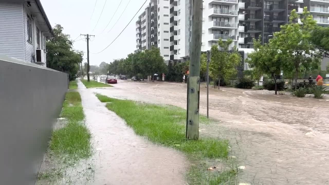 River into Westfield Chermside, Pt. 1 – Brisbane Floods (27/02/2022)