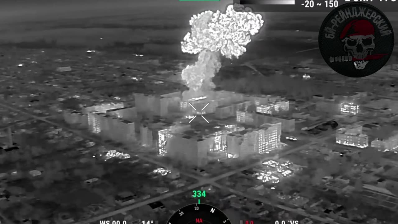 TOS Heavy Flamethrower Strikes on AFU Positions in Volchansk