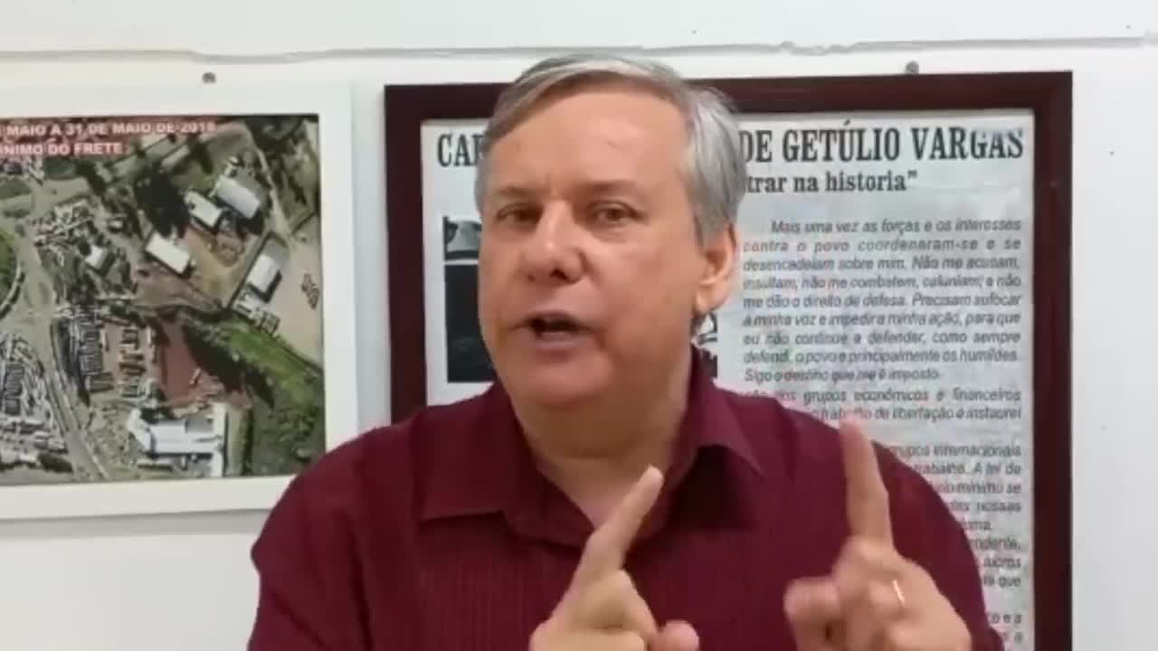 LÍDER DOS CAMINHONEIROS, CARLOS LITTI, CRITICA GREVE