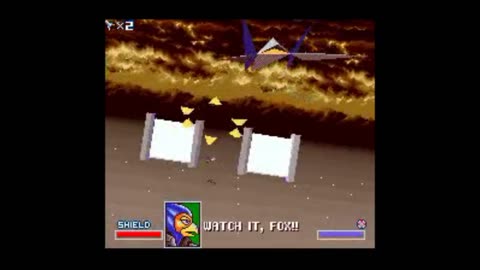 Star Fox (SNES) Course 2 Playthrough