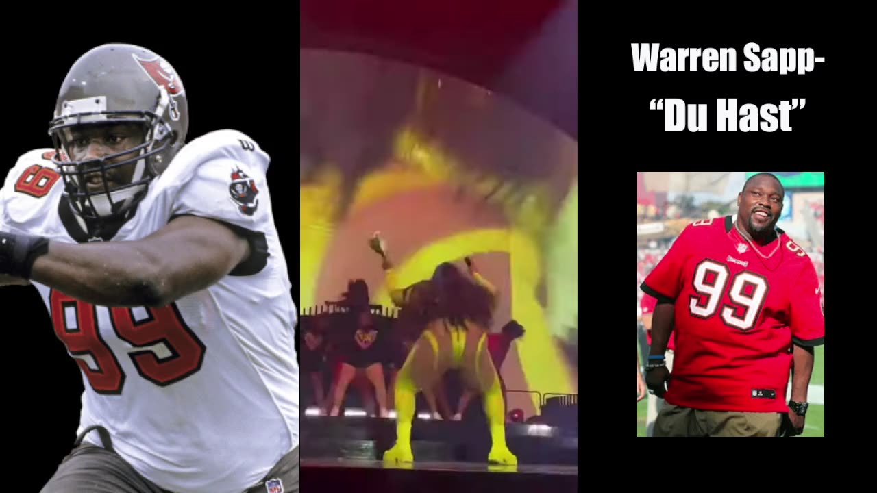 Warren Sapp covers "Du Hast"