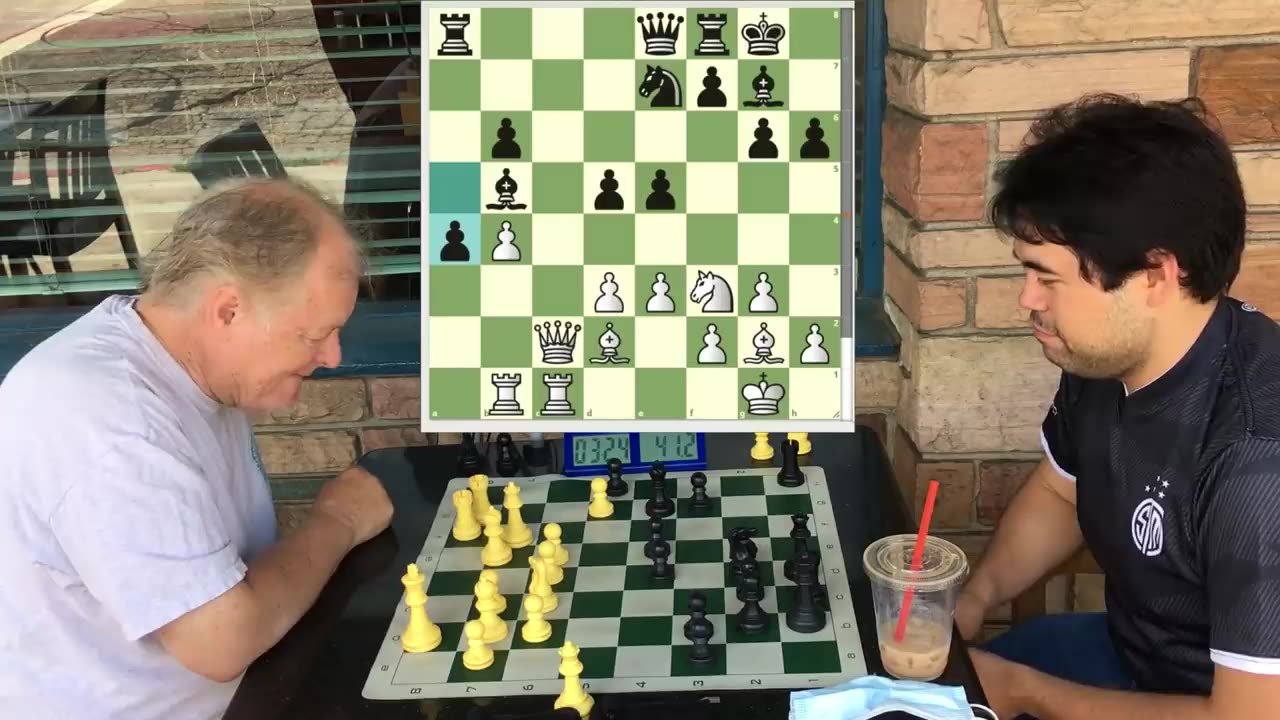 Hikaru Nakamura Destoys A Chess Hustler in under a Minute