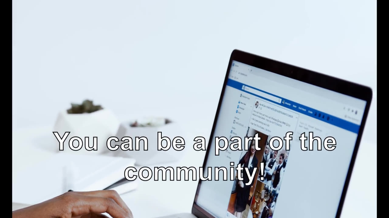 You can be a part of the community! Join us on Facebook