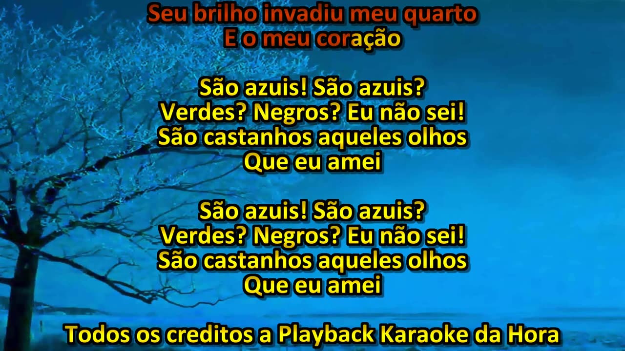 Karaoke Leandro e Leonardo Aqueles olhos