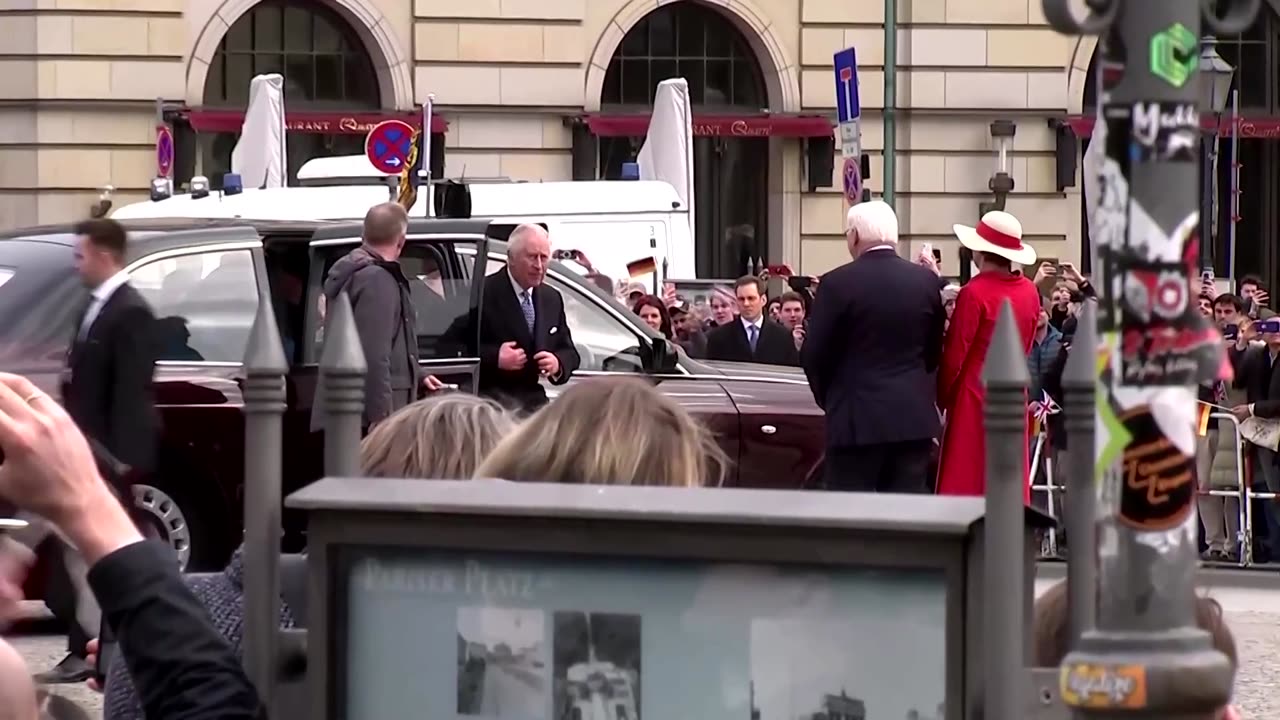 King Charles welcomed by Germany's Steinmeier