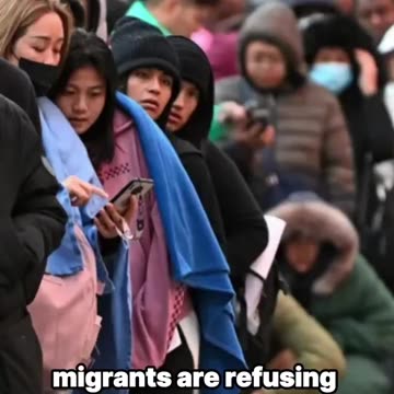 Illegal Immigrants Protest In The Streets Of New York For Being Forced To Move Locations