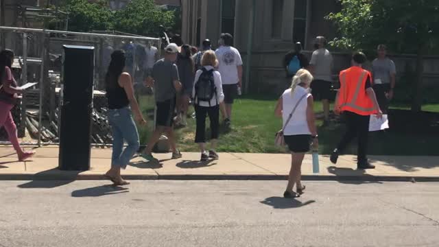 2020: 07/25—Prayer walk downtown Indianapolis