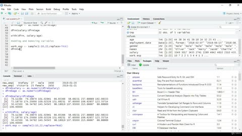 Python Full Course - Chapter 25 - 4. Adding and Removing Variables in R Programming