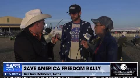 Just a dude at Texas Rally 10-22-22 with a Jan 6th story including FBI contacting him afterwards...