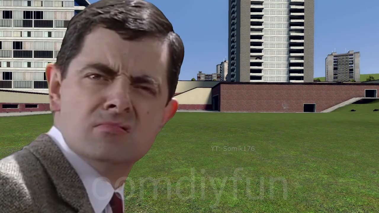 Mr Bean in Garry's mod | Мистер Бин в Гаррис моде let's funny clip | company fun