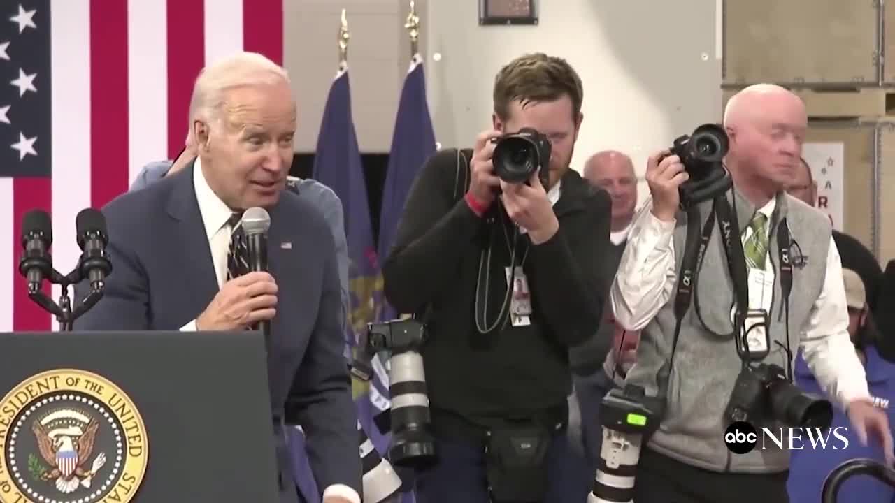 Biden reacts to US soccer team win at World Cup